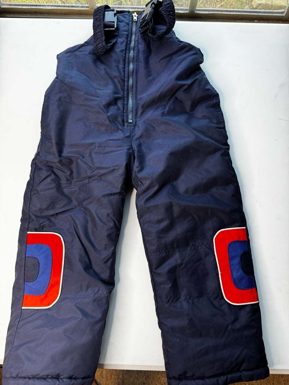 Outbrook Kids Navy Blue Snow Pants Ski Bib Size 4T